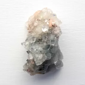 Apophyllite w/ Stilbite - Cluster, Stalactite, AA-Grade, Drewsy, Double Terminated