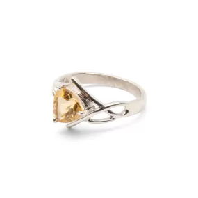 Citrine, Sterling Silver - Ring