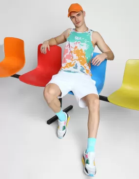 MultiColor Tie-Die  Gym Vest