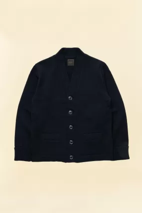 Rats Lettered Cardigan - Black