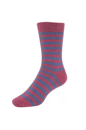 Two Tone Striped Sock