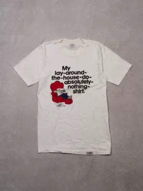 Vintage '79 White 'My Lay Around' Tee (XS)